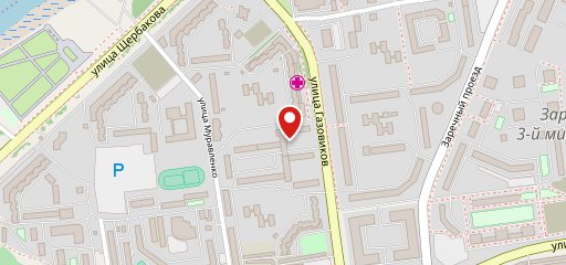 Пражский дворик на карте