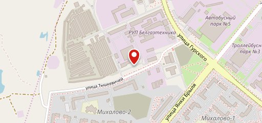 Кафе "Пралеска" Минск на карте