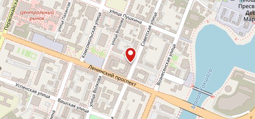 Правительственная столовая на карте