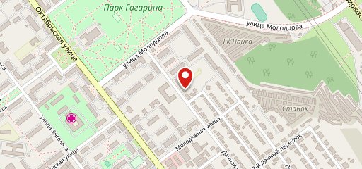 Праздник, кафе-клуб на карте