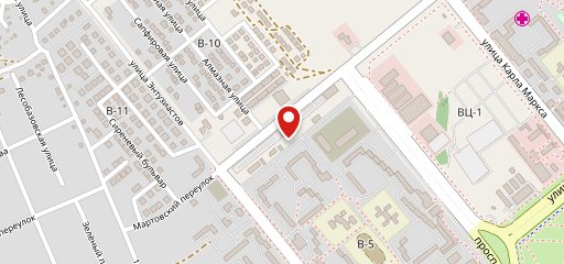 Пражский на карте