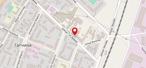 Пражский дворик на карте