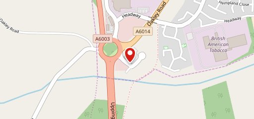 Premier Inn Corby hotel на карте
