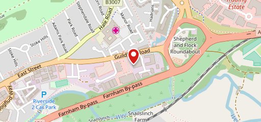Premier Inn Farnham hotel на карте