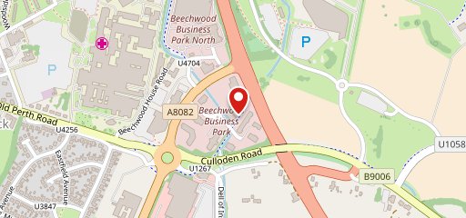 Premier Inn Inverness East hotel на карте