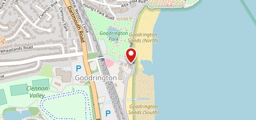 Premier Inn Paignton Seafront (Goodrington Sands) hotel на карте