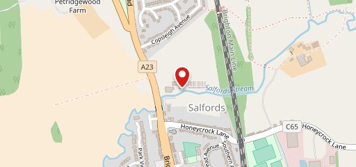 Premier Inn Redhill Reigate hotel на карте