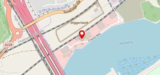 Premier Inn Rochester hotel на карте