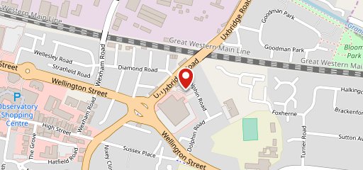 Premier Inn Slough на карте