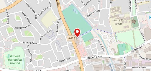 Premier Inn Witney hotel на карте