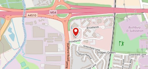 Premier Inn Wolverhampton North hotel на карте