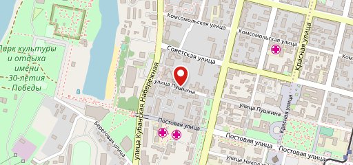 Премиум ресторан в Ялте на карте