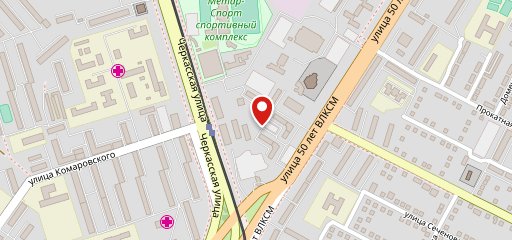 Крендель на карте