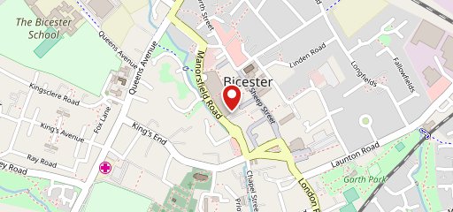 Prezzo Italian Restaurant Bicester на карте