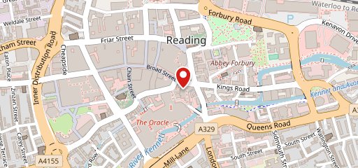 Prezzo Italian Restaurant Reading на карте