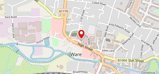 Prezzo Italian Restaurant Ware на карте