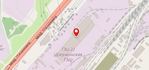 Столовая при ТЭЦ-22 на карте