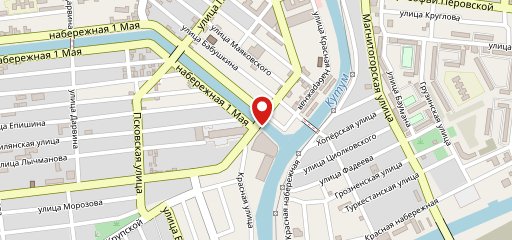 Прибой на карте