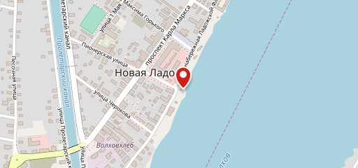Прибой на карте
