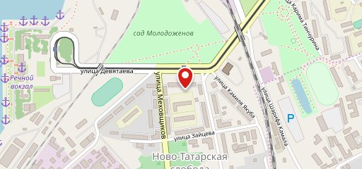 Прибой, кафе ООО "Фудьяма" на карте