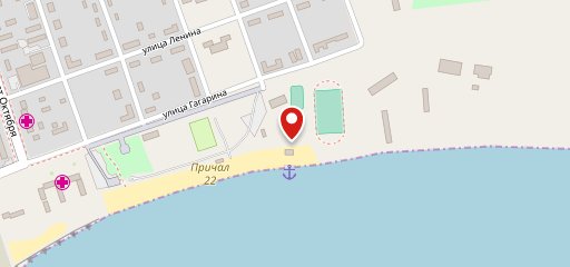 Причал 22 на карте