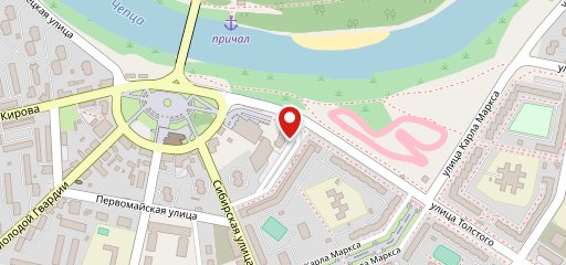 Причал на карте