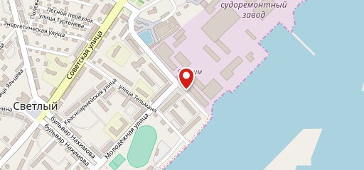 Причал на карте