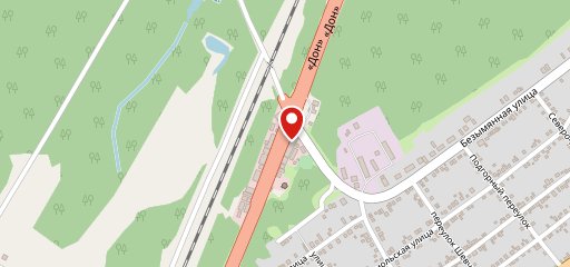 Придорожное кафе У Тани на карте