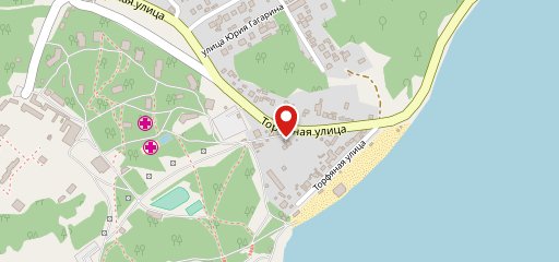 Придорожное на карте