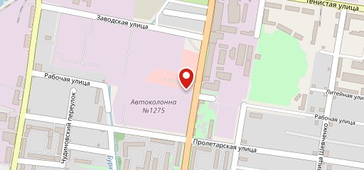 Приличная столовая на карте