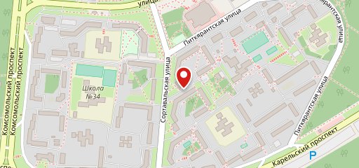 Прима Пицца на карте