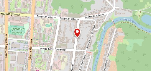 P на карте
