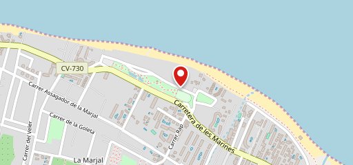 Restaurante Primera Línea на карте