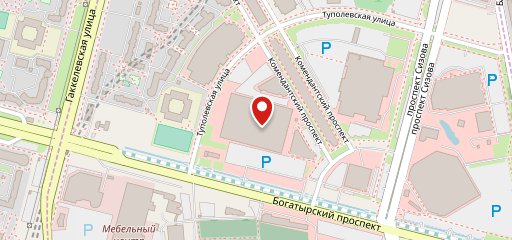Приморский на карте
