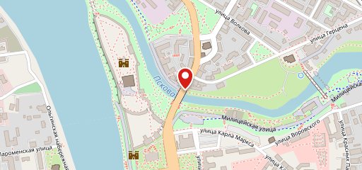 Примостье на карте
