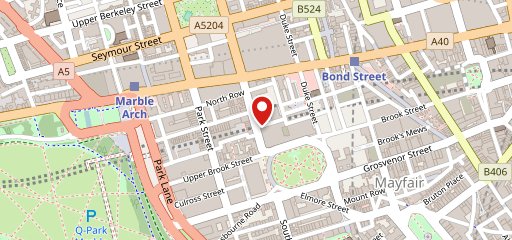 Club Mexicana, Mayfair на карте
