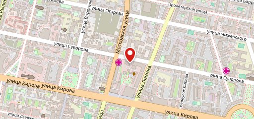 Приокское на карте