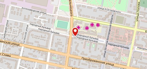 Приосколье на карте