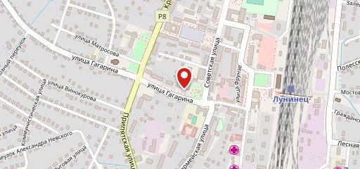 Припять на карте