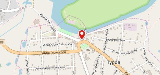 Припять на карте
