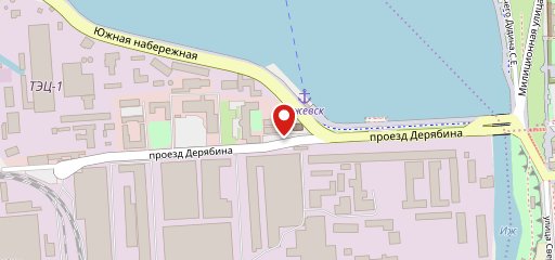 Пристань на карте