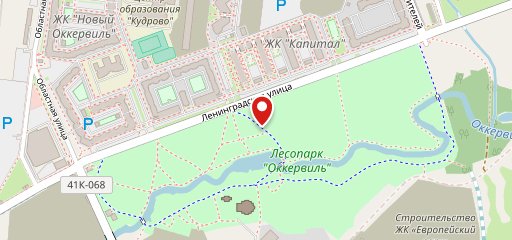 Пристань на карте