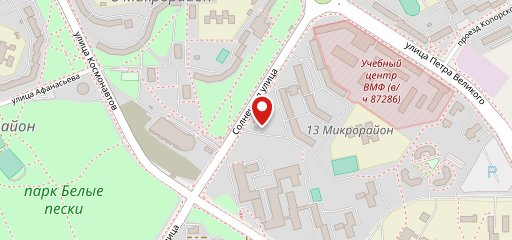 Пристань на карте