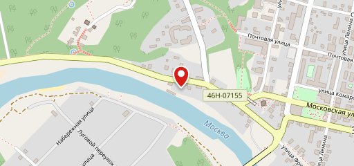 Пристань на карте