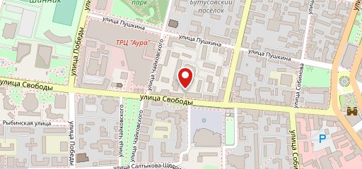 приват клуб "Rай" на карте