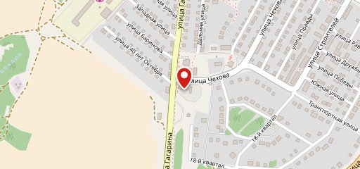 Привокзальное на карте