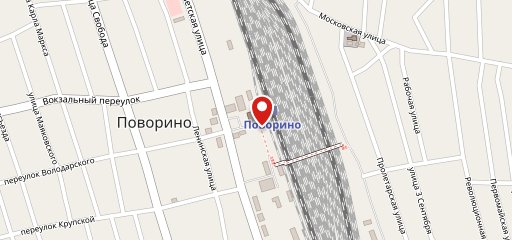 Привокзальное на карте