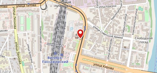 Буфет Привокзальный на карте