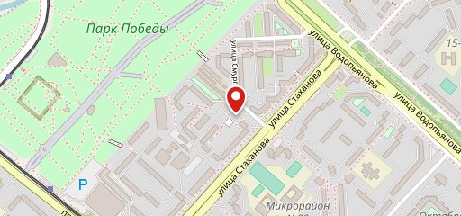 Магазин продуктов на карте