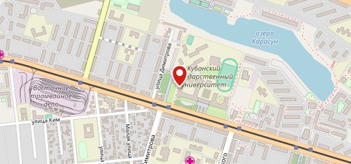 Продуктовый киоск на карте